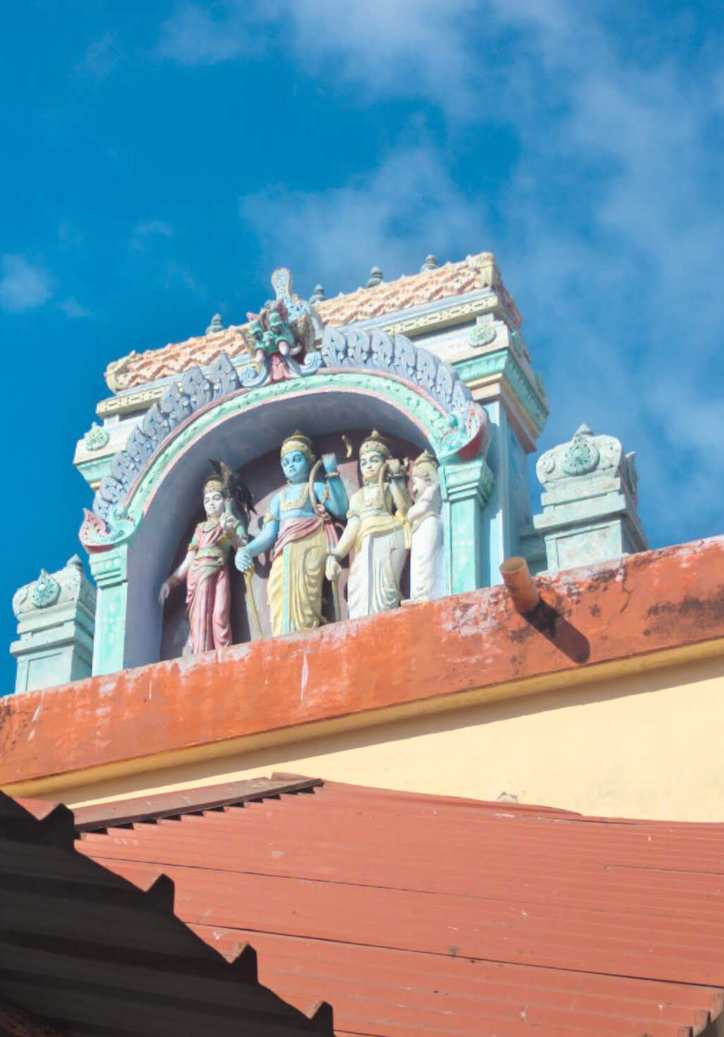 Kodandarama Swamy Temple in Rameswaram with traditional South Indian architecture