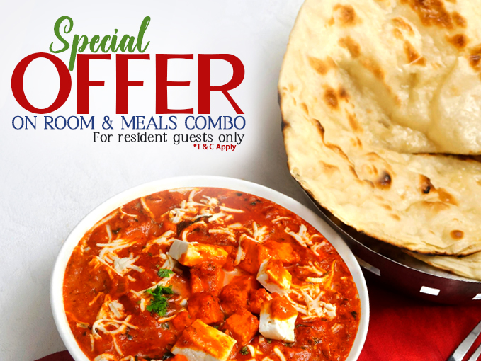 Special Offer On Room & Meals Combo